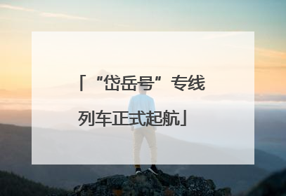 “岱岳号”专线列车正式起航