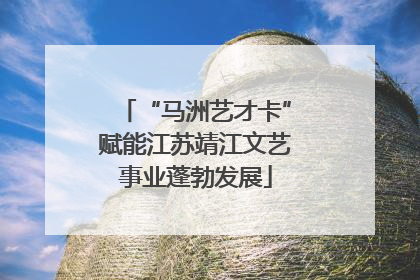 “马洲艺才卡”赋能江苏靖江文艺事业蓬勃发展