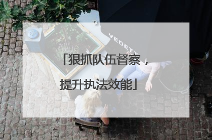 狠抓队伍督察，提升执法效能