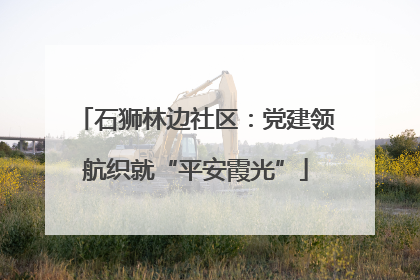 石狮林边社区：党建领航织就“平安霞光”