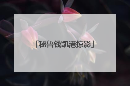 秘鲁钱凯港掠影
