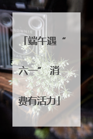 端午遇“六一” 消费有活力