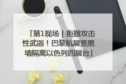 第1现场｜拒撤攻击性武器！巴黎航展竖黑墙隔离以色列四展台