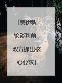 美伊新一轮谈判前，双方提出核心要求