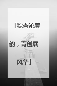 粽香沁廉韵，青创展风华