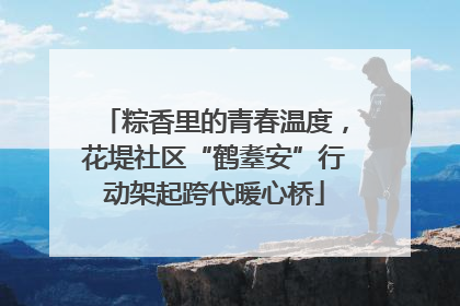 粽香里的青春温度，花堤社区“鹤耋安”行动架起跨代暖心桥