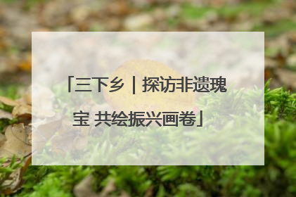 三下乡｜探访非遗瑰宝 共绘振兴画卷