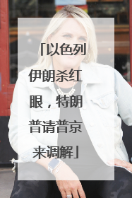 以色列伊朗杀红眼，特朗普请普京来调解