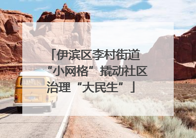 伊滨区李村街道 “小网格”撬动社区治理“大民生”
