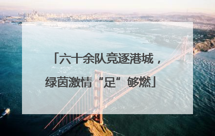 六十余队竞逐港城，绿茵激情“足”够燃