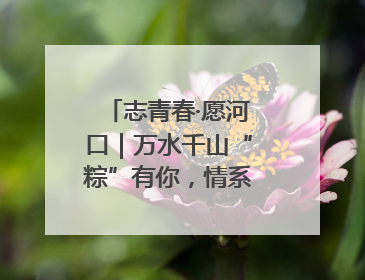 志青春·愿河口｜万水千山“粽”有你，情系外卖员~