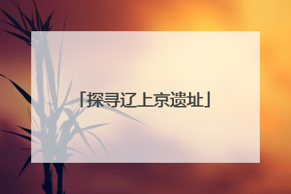 探寻辽上京遗址