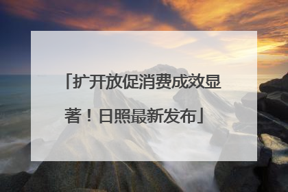 扩开放促消费成效显著！日照最新发布