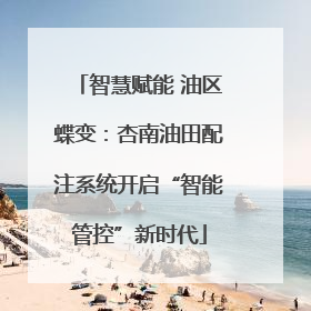 智慧赋能 油区蝶变：杏南油田配注系统开启“智能管控”新时代
