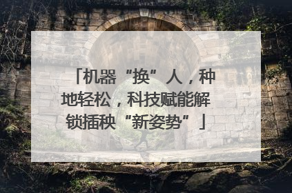 机器“换”人，种地轻松，科技赋能解锁插秧“新姿势”