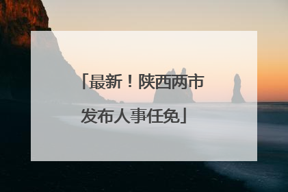 最新！陕西两市发布人事任免