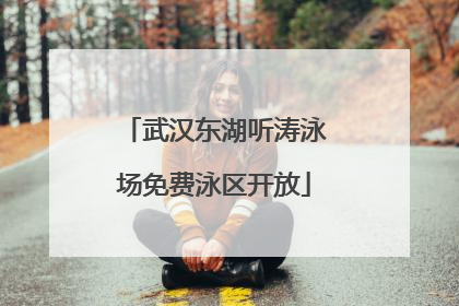 武汉东湖听涛泳场免费泳区开放