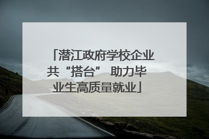 潜江政府学校企业共“搭台” 助力毕业生高质量就业