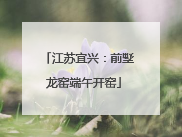 江苏宜兴：前墅龙窑端午开窑