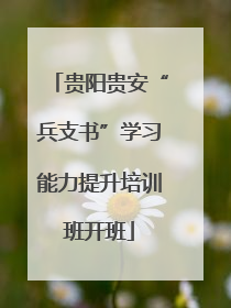 贵阳贵安“兵支书”学习能力提升培训班开班