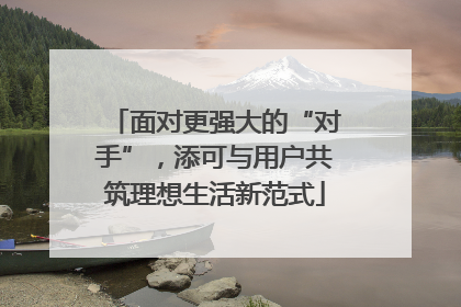 面对更强大的“对手”，添可与用户共筑理想生活新范式