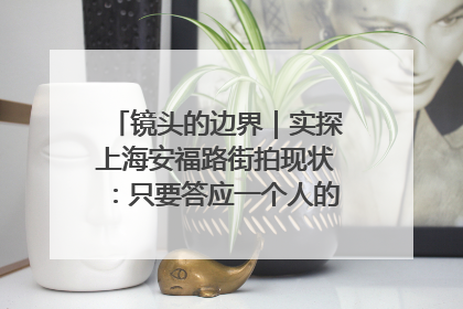 镜头的边界｜实探上海安福路街拍现状：只要答应一个人的拍摄要求，其他人就会蜂拥而上