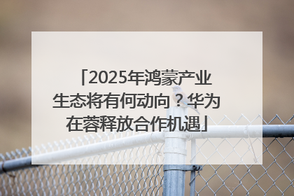 2025年鸿蒙产业生态将有何动向？华为在蓉释放合作机遇