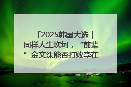 2025韩国大选｜同样人生坎坷，“前辈”金文洙能否打败李在明“逆风翻盘”？