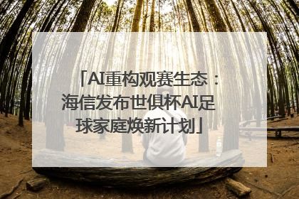 AI重构观赛生态：海信发布世俱杯AI足球家庭焕新计划